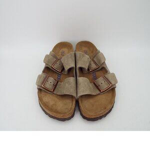 Birkenstock Soft Footbed Suede Arizona Sandals Germany Size 37 Narrow US Size 6